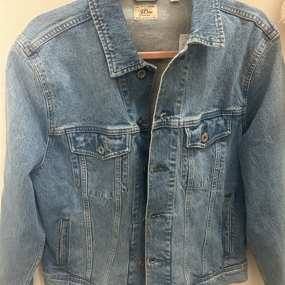 Men’s J Crews denim jacket with tags $60 - Picture 1 of 10